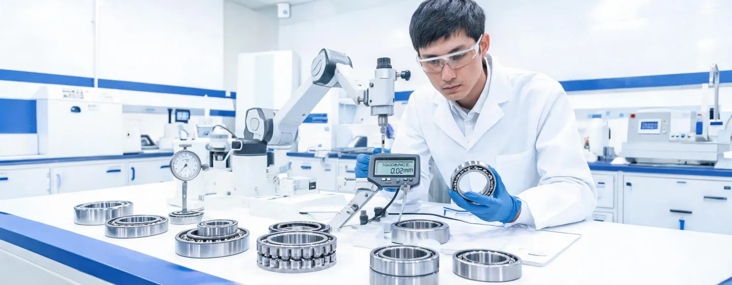 NSK bearing inspection laboratory