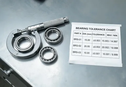 Bearing measurement bench