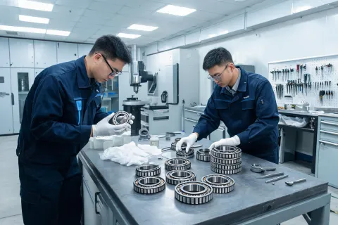 CNC spindle bearing service