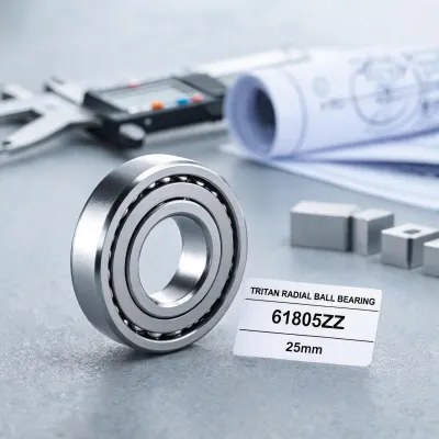 tritan radial ball bearing ps 25mm 61805zz